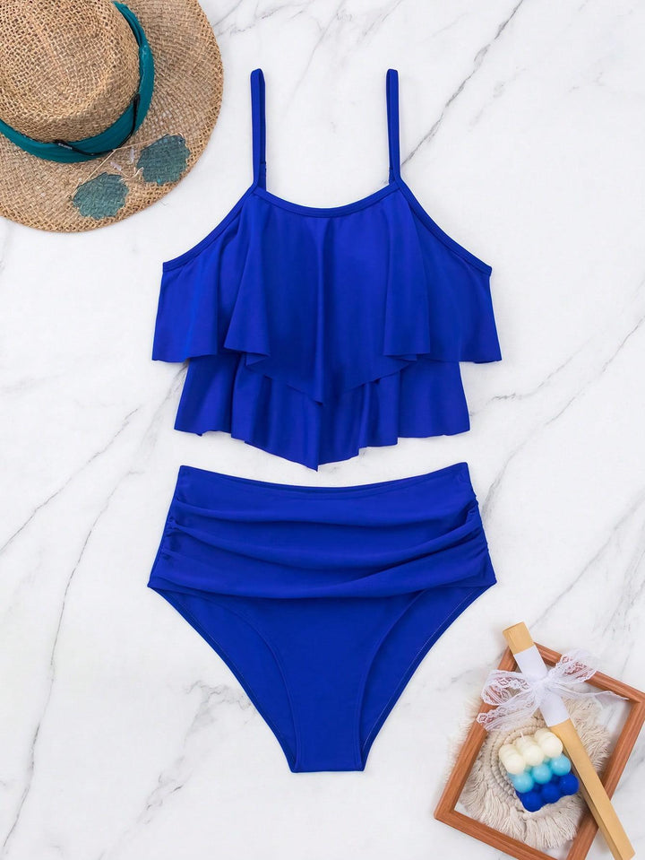 Damen Bikini-Set mit voluminösem Rüschendesign Drune