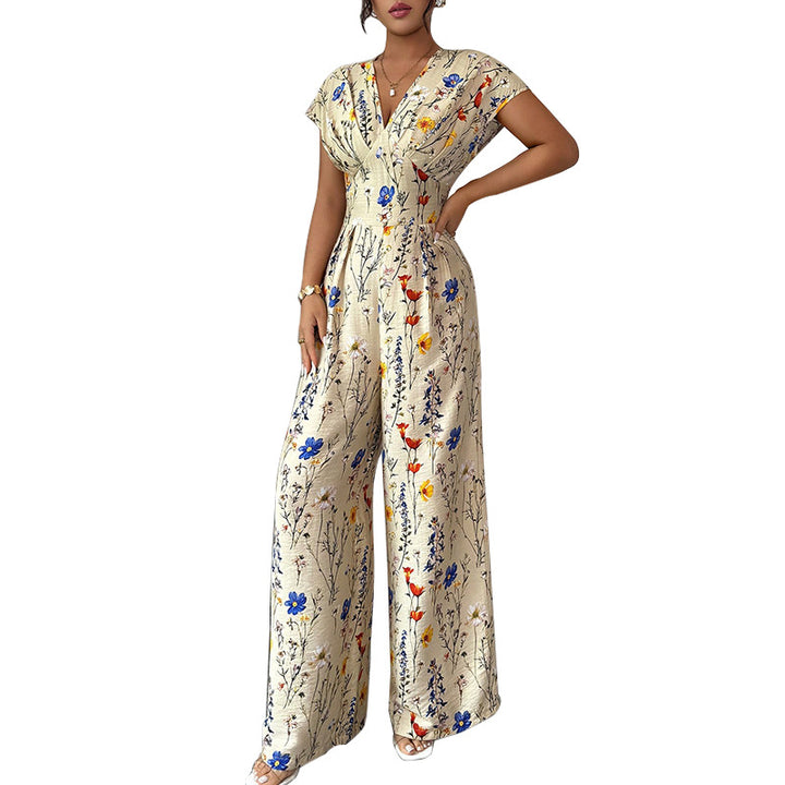 Damen Maxikleid mit floralem Muster Drune