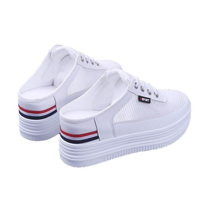 Damen Sportliche Clogs mit atmungsaktivem Mesh-Obermaterial und rutschfester Sohle Drune