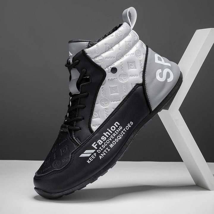 Damen Sportliche High-Top Sneakers mit robuster Sohle und schützendem Material Drune