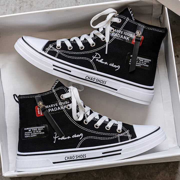 Damen Hohe Sneakers mit modernem Design und bequemer Innensohle Drune