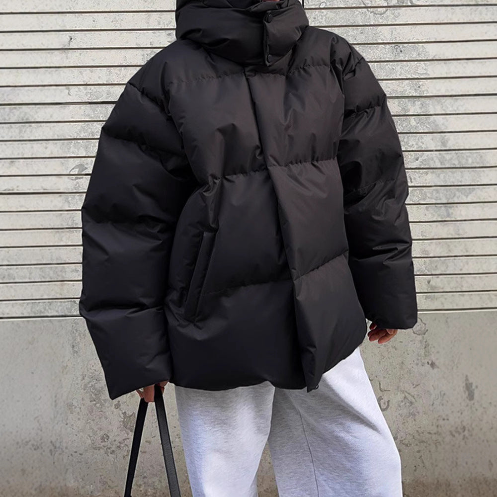 Damen Pufferjacke mit hohem Kragen und seitlichen Eingrifftaschen Drune