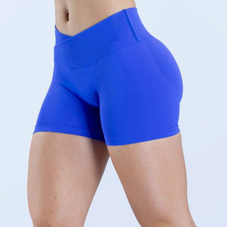 Damen Sportliche Shorts mit hohem Bund und figurformendem Schnitt Drune