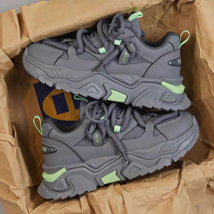 Damen Sportliche Chunky Sneakers mit innovativen Details Drune