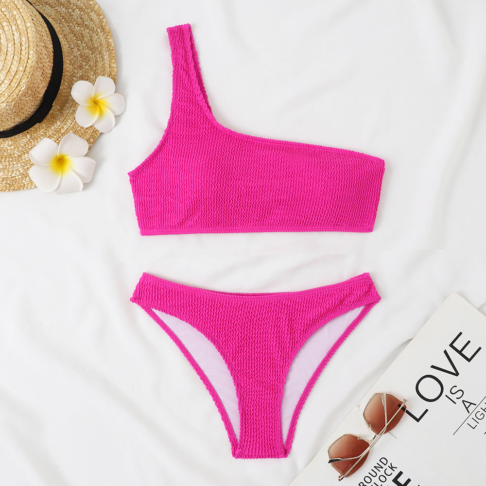Damen Triangel-Bikini mit asymmetrischem Schnitt und aufregendem Design Drune