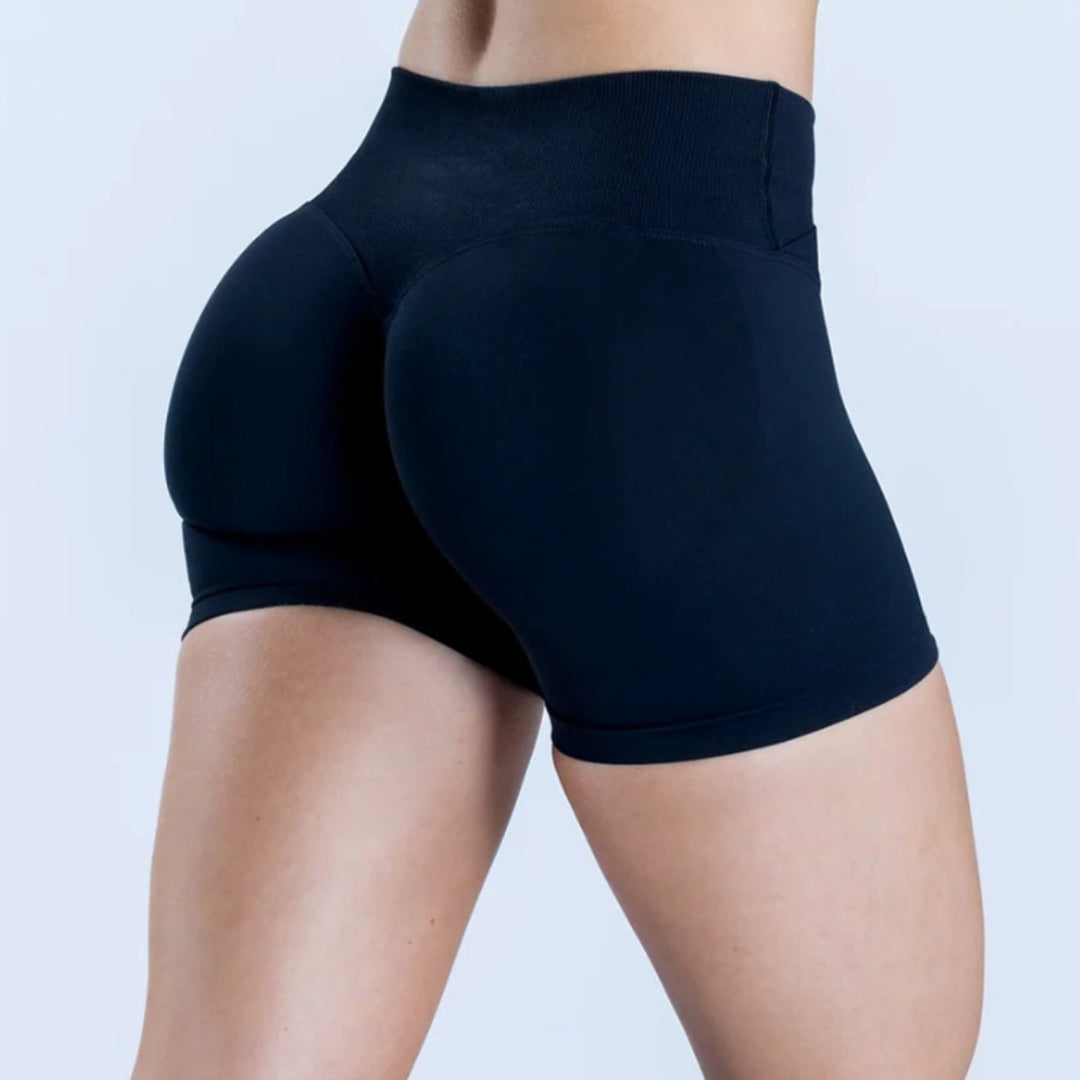 Damen Sportliche Shorts mit hohem Bund und figurformendem Schnitt Drune