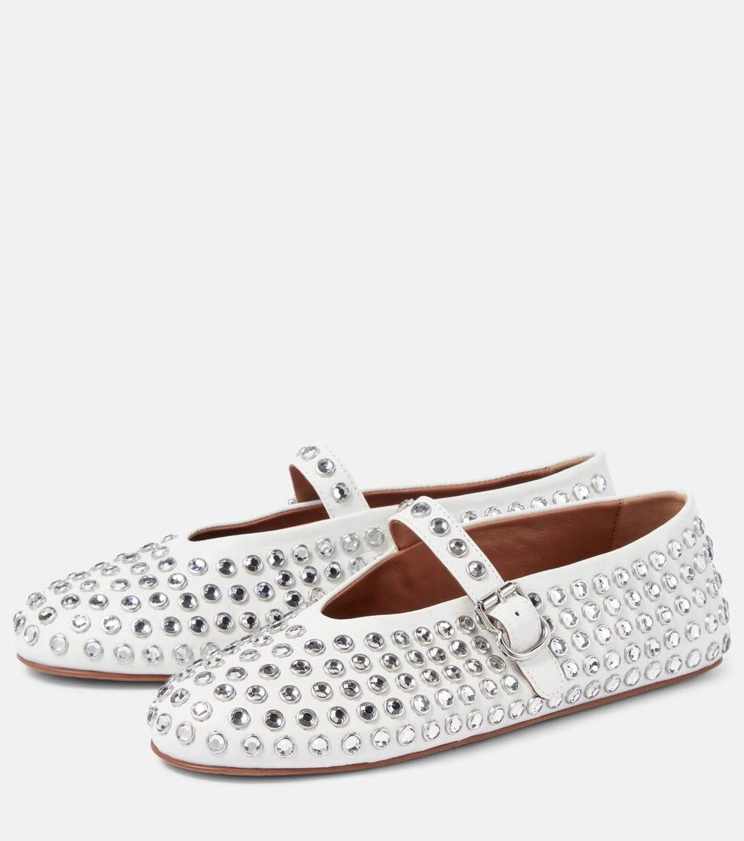 Damen Modische Ballerinas mit Strassverzierungen und komfortablem Fußbett Drune