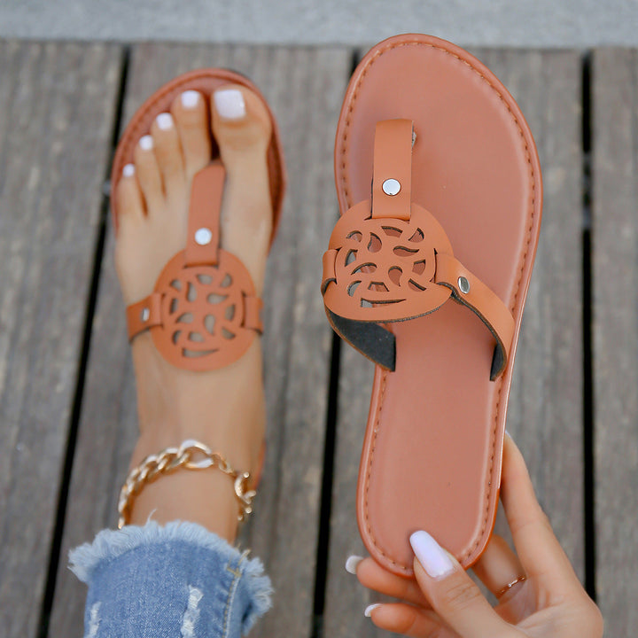 Damen Design-Flip-Flops Drune