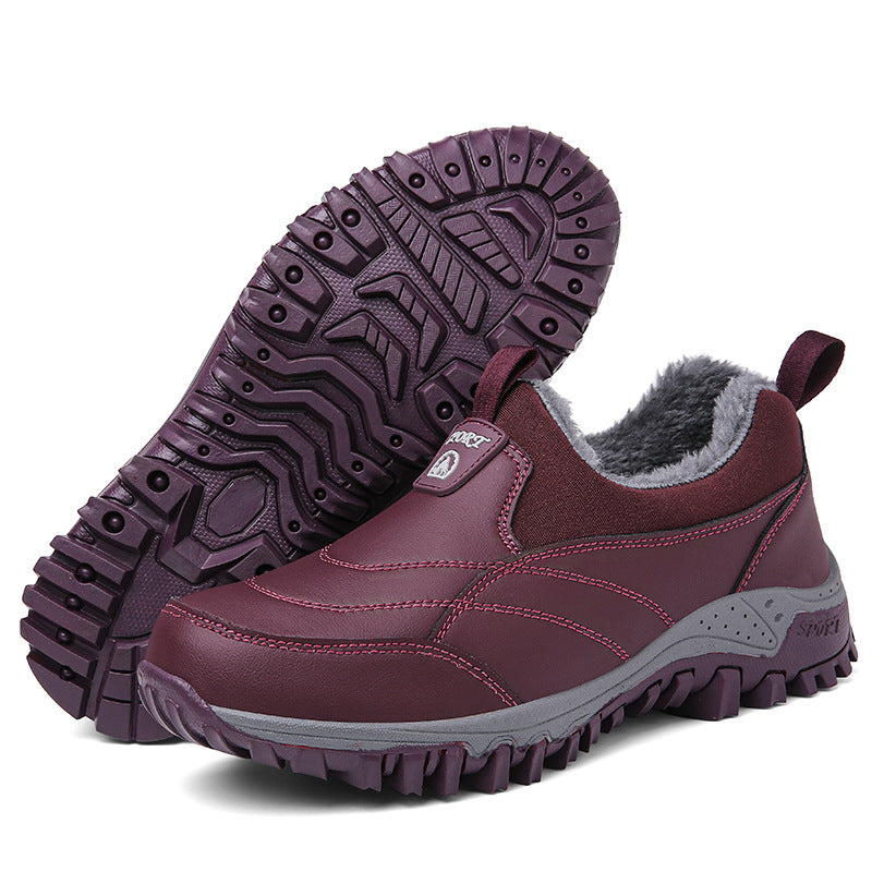 Damen Komfortable Winter Sneaker mit rutschfester Sohle und isoliertem Futter Drune