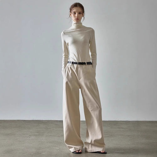 Damen Oversized Wollpullover Drune