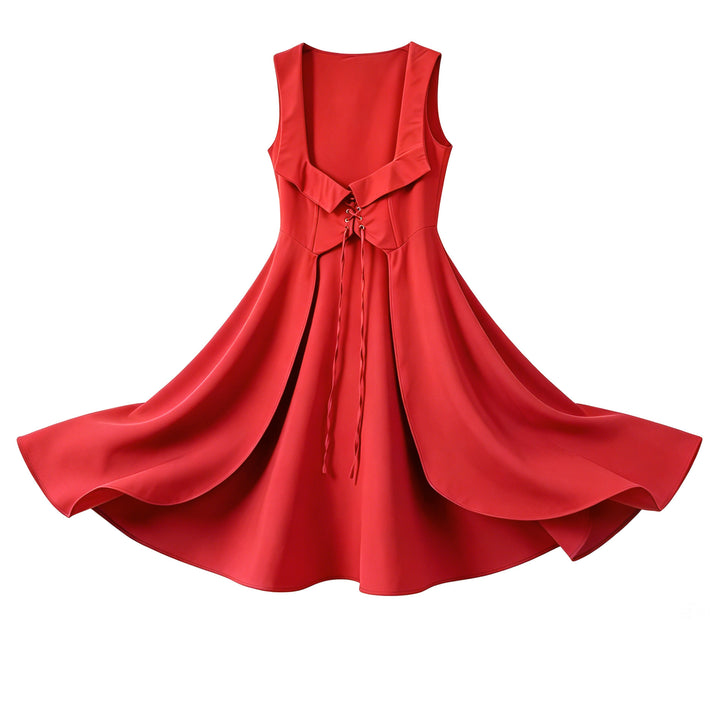 Damen nan schulterfreies Boho Maxikleid mit Volants, asymmetrischem Saum und Glockenärmeln Drune