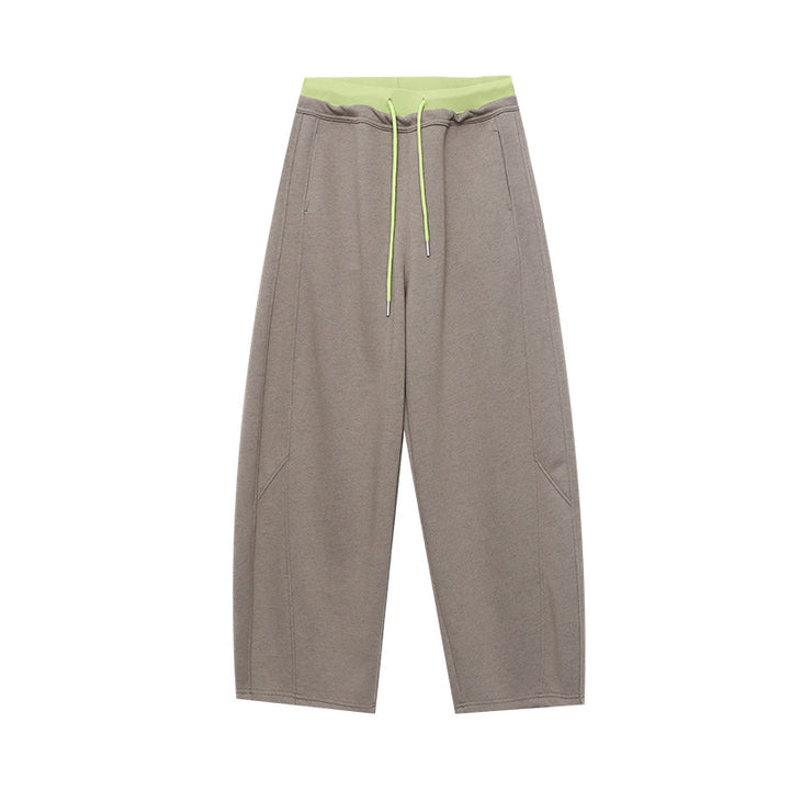Damen lässige Sweathose mit weitem Schnitt und seitlichen Taschen Drune