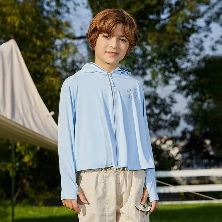 Mädchen Atmungsaktive UV-Schutzjacke Drune