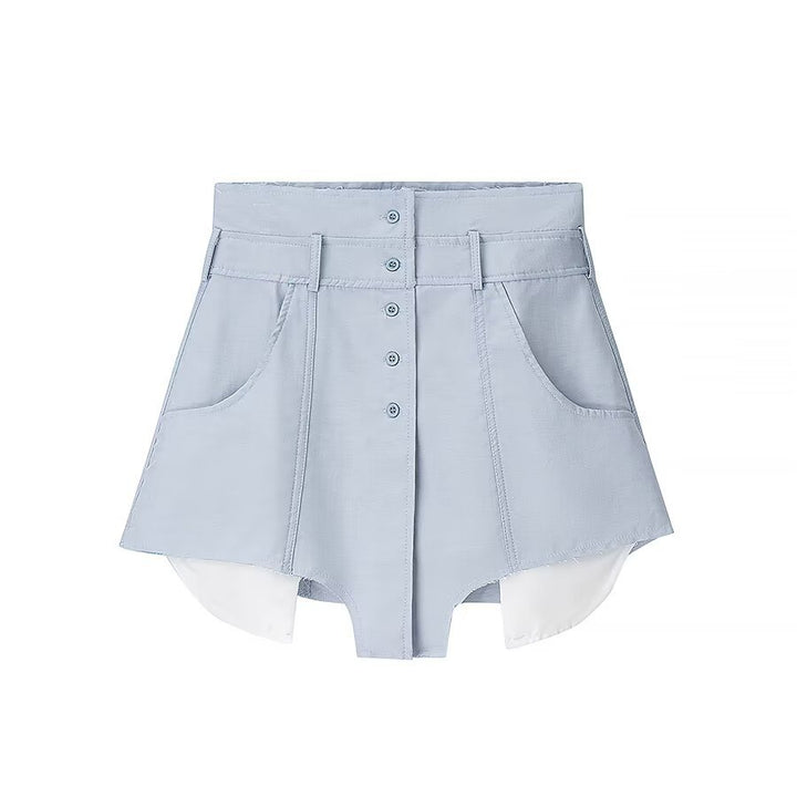 Damen Karo-Hemd mit kurzen Shorts Drune