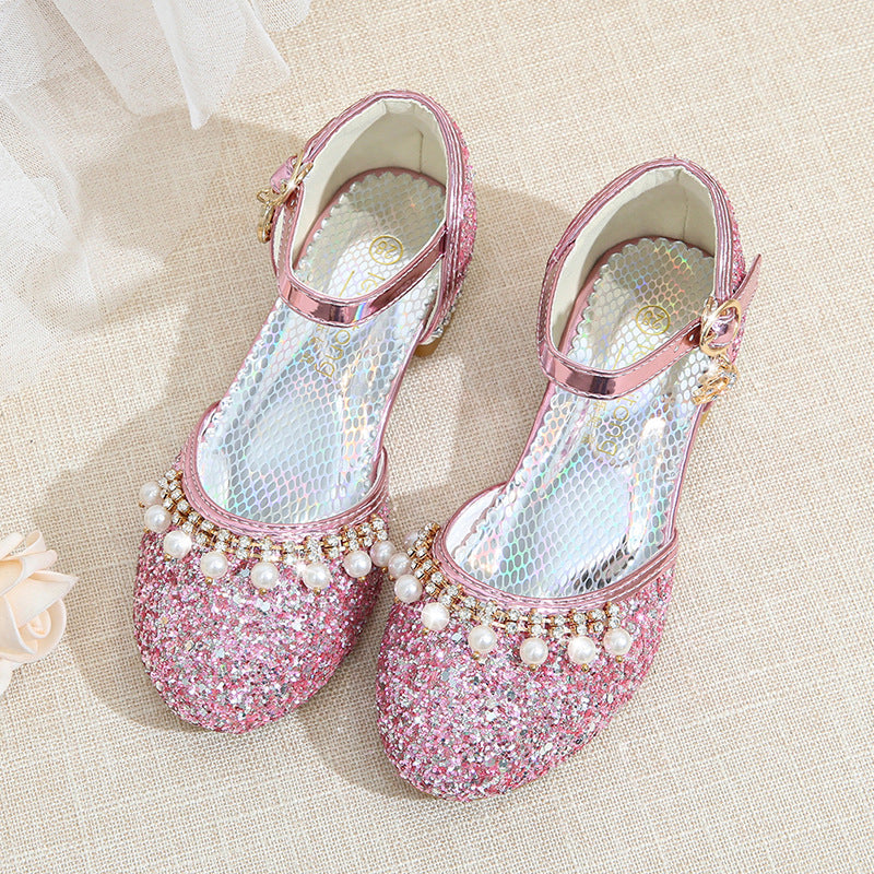 Damen Glitzernde Festtagsballerinas Drune
