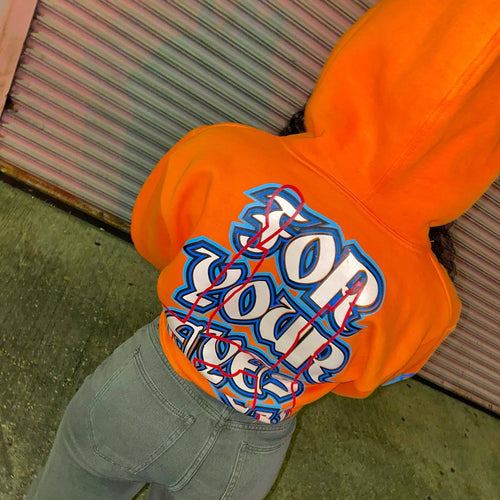 Damen Kapuzenpullover mit kreativem Grafikdruck und lässigem Schnitt Drune
