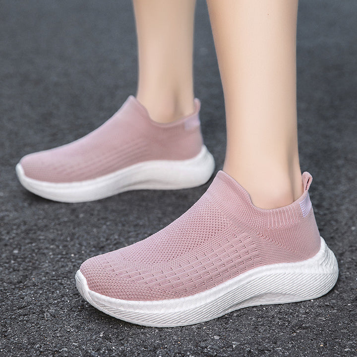 Herren nan nahtloser Strick-Schlupfschuh mit ergonomischer Zwischensohle und Fersenlasche Drune