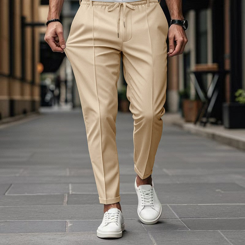 Herren modische Slim-Fit Jogginghose mit elastischem Bund und praktischen Seitentaschen Drune