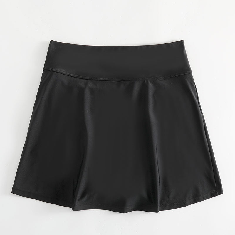 Damen sportlicher Wickelrock mit verstellbarem Cut-Out Drune