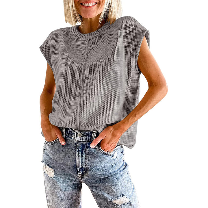 Damen Stricktop Drune
