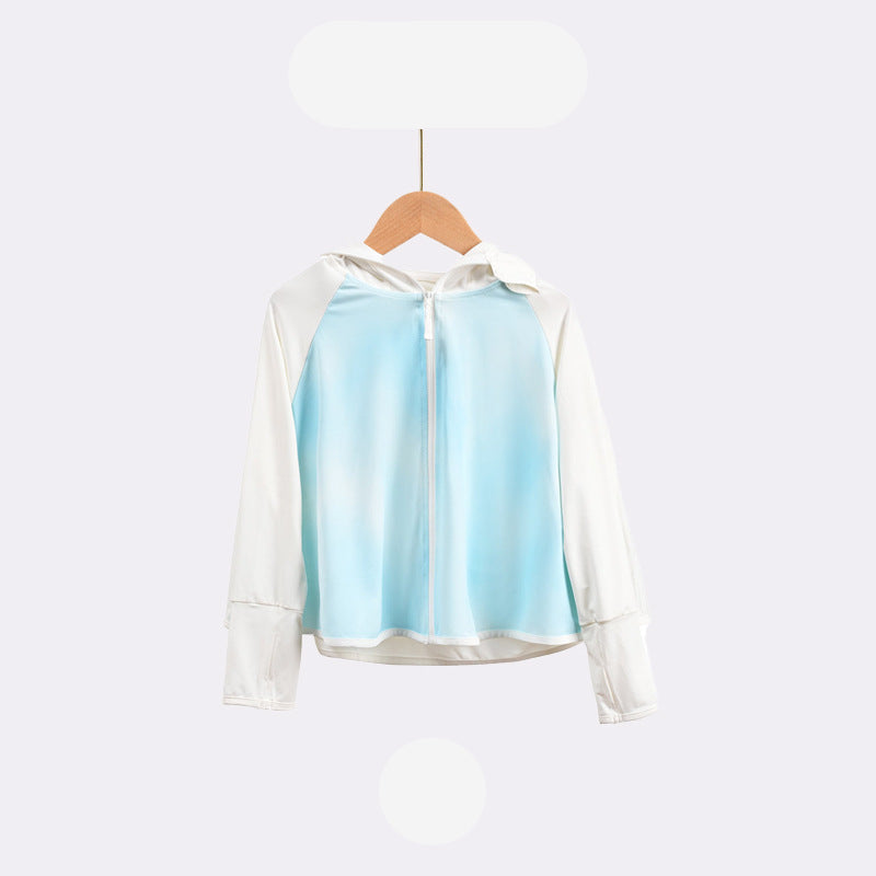 Kinder UV-Schutzjacke mit Kapuze und atmungsaktiven Eigenschaften Drune