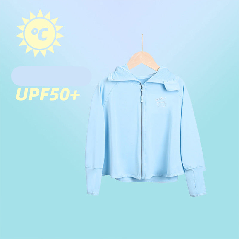 Damen leichte UV-Schutzjacke mit Reißverschluss Drune