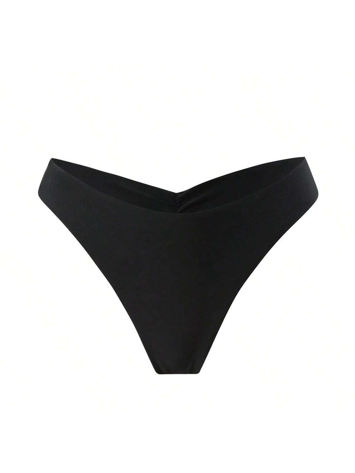 Damen Bikini-Höschen mit seitlichen Rüschendetails und hohem Schnitt Drune