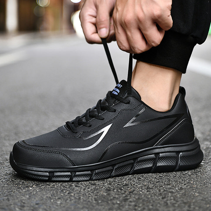 Herren nan moderner City-Comfort Sneaker mit segmentierter Dämpfungssohle, ergonomischer Memory-Innensohle und gepolstertem Fersenkragen Drune