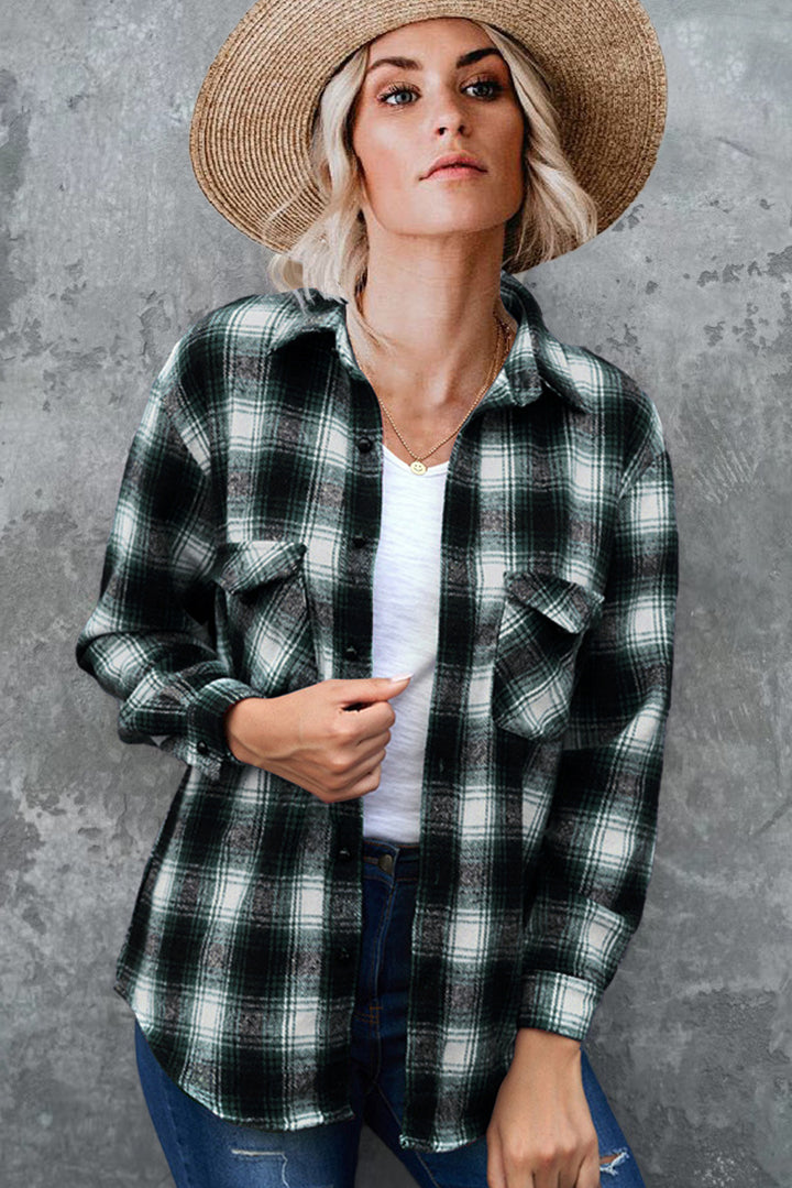 Damen Flanellhemd Drune