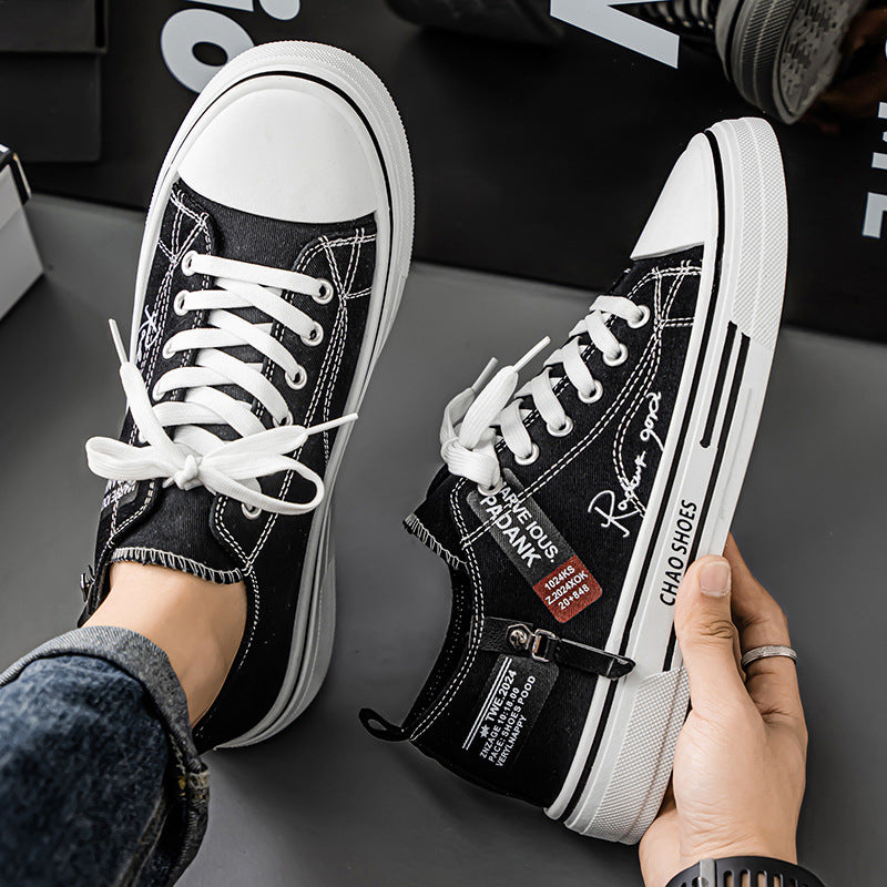 Damen lässige Sneakers mit hochwertiger Textiloberfläche und rutschfester Sohle Drune