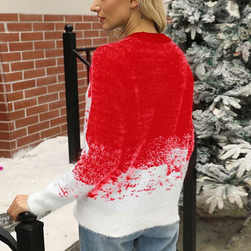 Drune | Festlicher Weihnachtlicher Strickpullover Für Damen