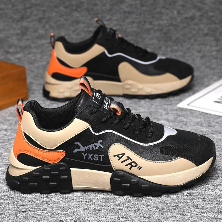 Herren Sneakers mit rutschfestem Profil und atmungsaktiver Obermaterialstruktur Drune