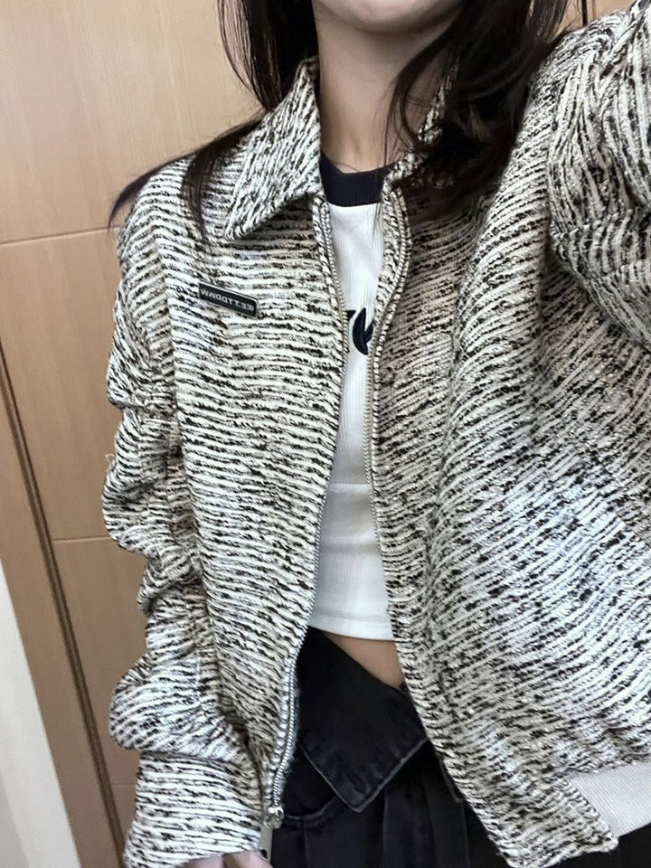 Damen Freizeitjacke mit strukturiertem Design Drune