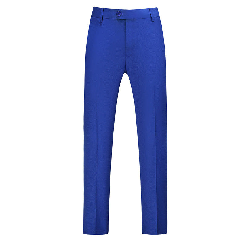 Herren nan schlanke Premium-Bügelfaltenhose mit Stretchbund und knitterarmem Gewebe Drune