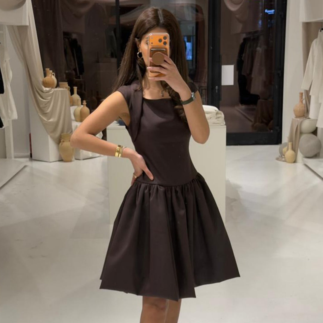 Damen Ballonkleid Drune