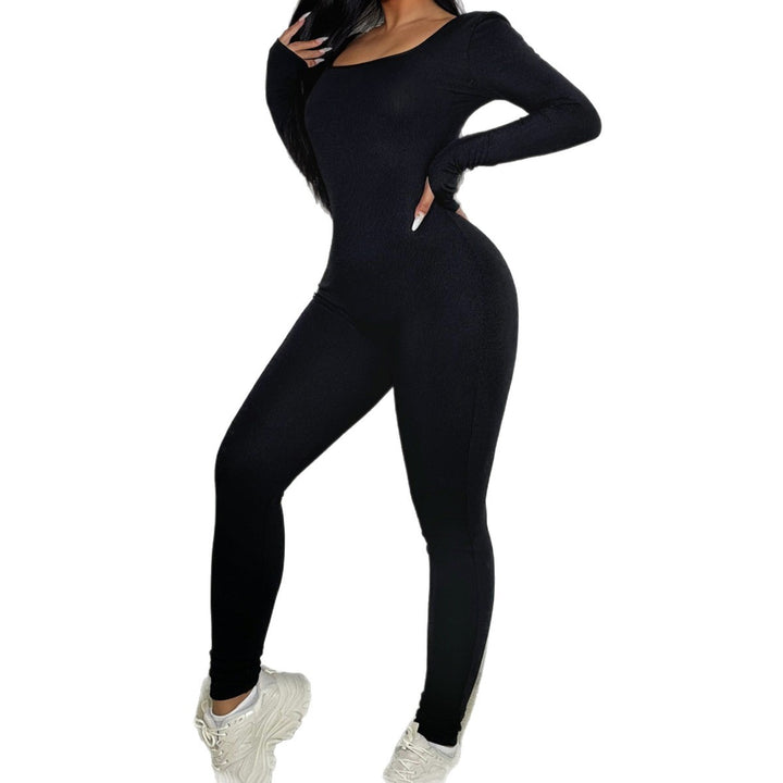 Damen Hochdehnbarer Jumpsuit Drune