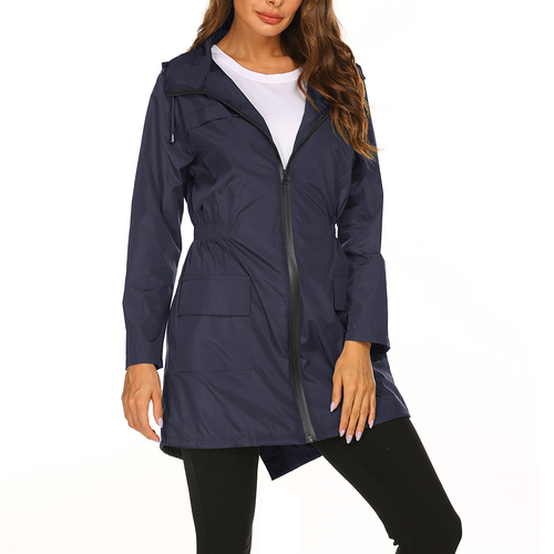 Drune | Damen Kapuzen-Regenjacke