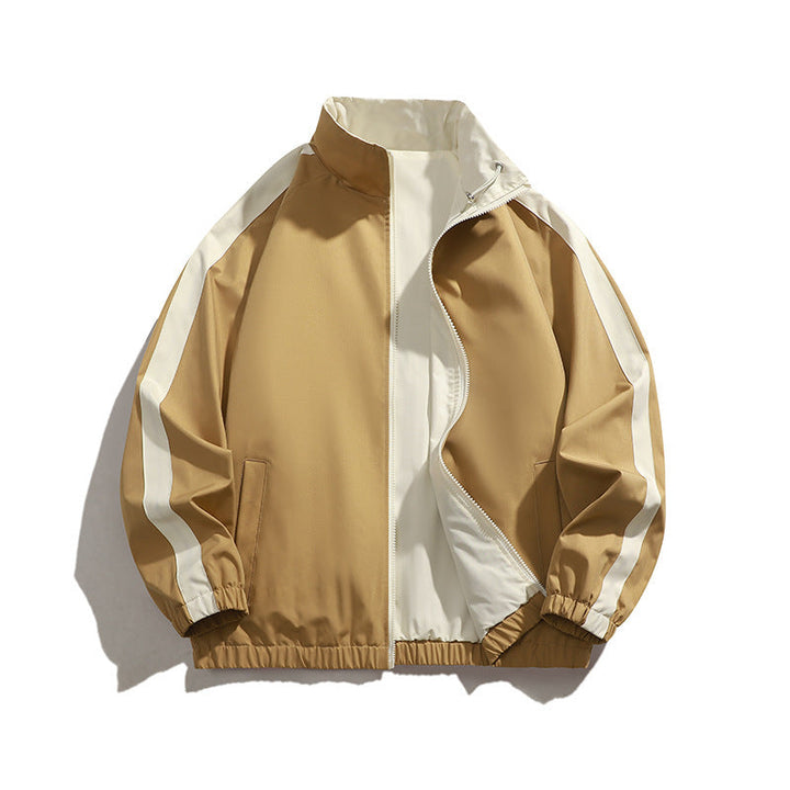 Herren sportliche Übergangsjacke mit elastischen Bündchen und praktischen Reißverschlusstaschen Drune