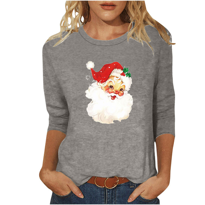 Damen Sweatshirt mit festlichem Weihnachtsmotiv Drune