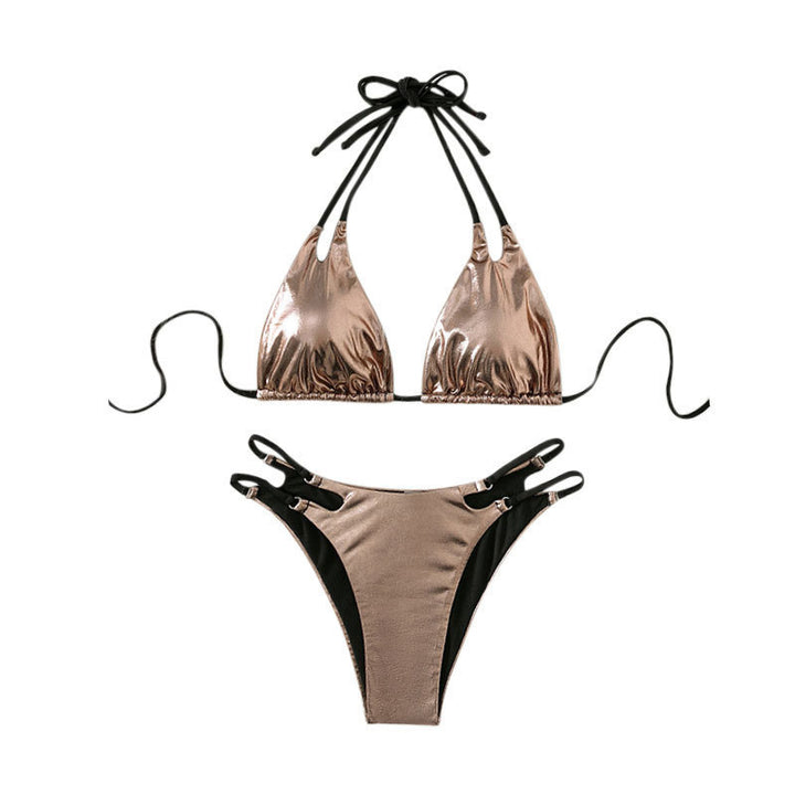 Damen Triangel-Bikini mit eleganten Cut-Out-Details Drune