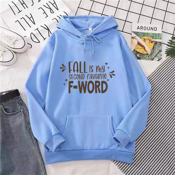 Damen Kapuzenpullover mit witzigem Spruch und lässigem Schnitt Drune