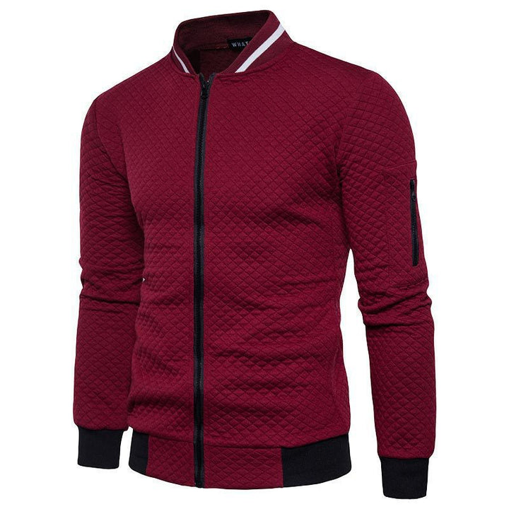 Herren Steppjacke mit modernem Kragen Drune