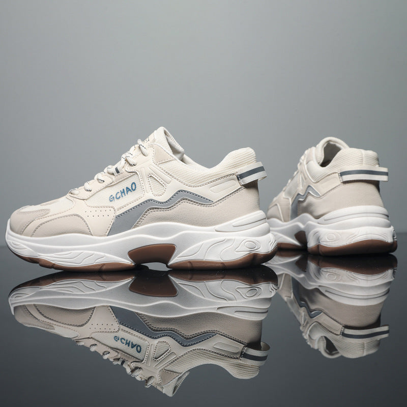 Damen Sportliche Sneakers mit atmungsaktiven Einsätzen und flexibler Sohle Drune
