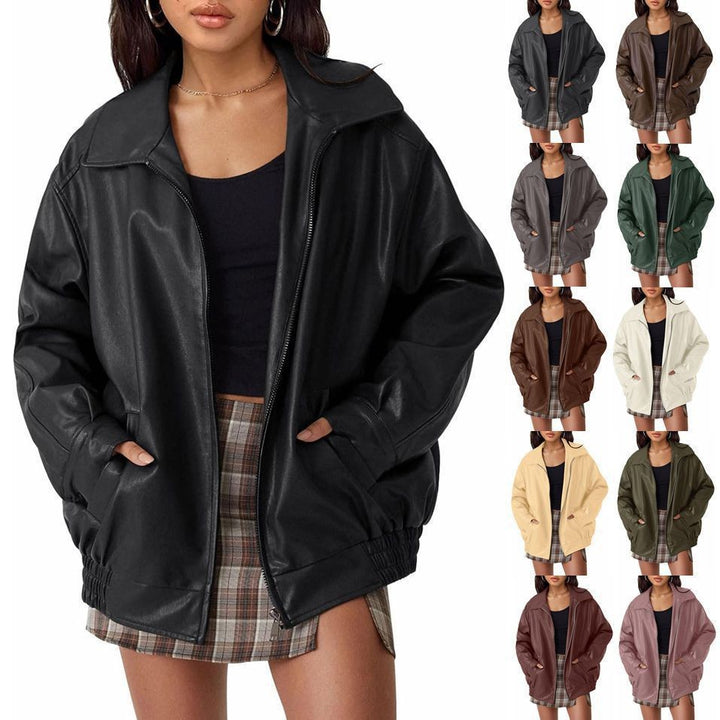 Damen oversized Übergangsjacke mit modernem Schnitt Drune