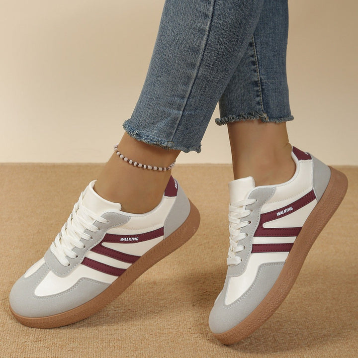 Damen Sportliche Sneakers mit rutschfester Sohle und weichem Innenfutter Drune