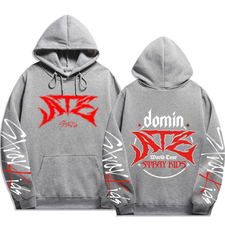 Damen Kapuzenpullover mit auffälligem grafischen Design Drune