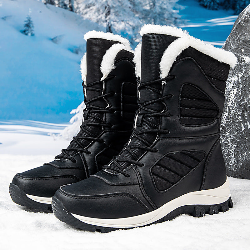 Damen Isolierte Stiefel mit rutschfester Sohle und weichem Innenfutter Drune
