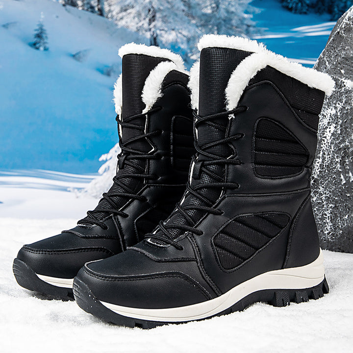 Damen Isolierte Stiefel mit rutschfester Sohle und weichem Innenfutter Drune