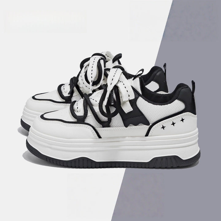 Damen Sneaker mit dämpfender Sohle und atmungsaktivem Mesh von Drune