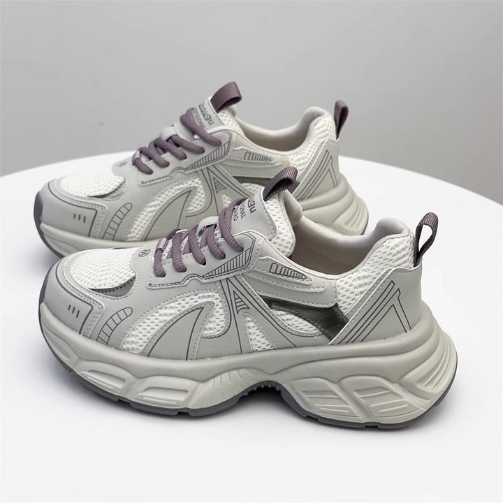Damen Sportliche Laufsneaker mit atmungsaktiver Mesh-Technologie und dämpfendem Sohlenprofil Drune